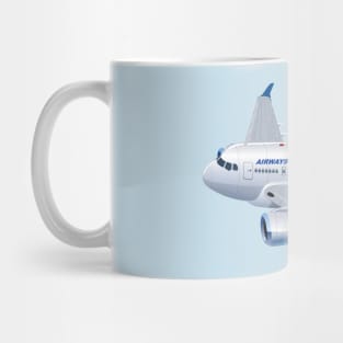 Cartoon airplane Mug